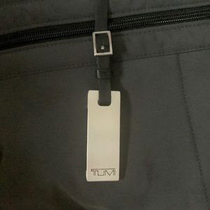 Splendid stainless steel TUMI luggage tag